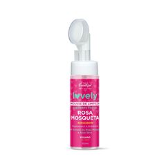 Mousse de Limpeza Facial Face Beautiful Rosa Mosqueta C/Escova 150ml
