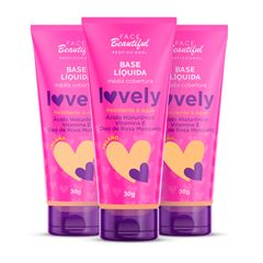 Base Liquida Face Beautiful Lovely Cobertura Media A Cor 01 A 03 30G