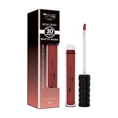 Batom Liquido 30 Horas Max Love Matte Nude 662 a 667