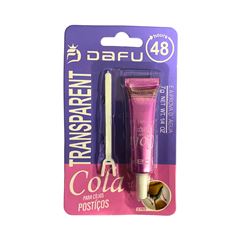 Cola Dafu Cílios Postiços 48H Transparente Df107-CL28