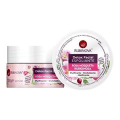 Esfoliante Facial em Gel Rubinova Rosa Mosqueta 100g