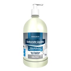 Sabonete Liquido Consentrado Dermacream Neutro 1Lt