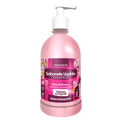 Sabonete Liquido Consentrado Dermacream Rosa Mosqueta 500Ml