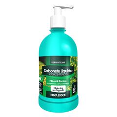 Sabonete Liquido Consentrado Dermacream Erva Doce 500Ml