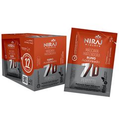 Mascara Matizadora Niraj 7D Perfecto Ruivo Acobreado 60ml C/12