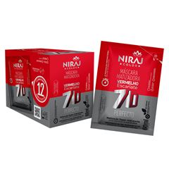 Mascara Matizadora Niraj 7D Perfecto Vermelho Escarlate 60ml C/12