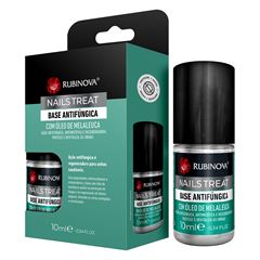 Base Unhas Rubinova Fortalecedora Antifungica com Óleo Melaleuca 10Ml
