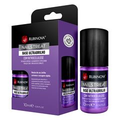 Base Unhas Rubinova Ultrabrilho com Nitrocelulose 10Ml