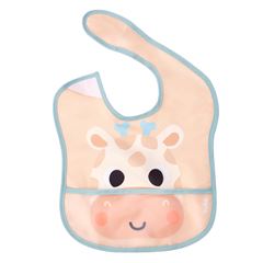 Babador Buba Com Bolso Zoo Girafa