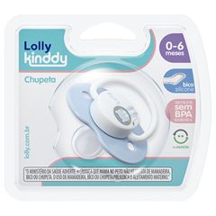 Chupeta Lolly Nenny Bono Silicone T1 Masculina