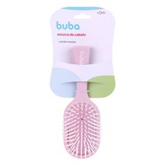 Escova de Cabelo Buba Rosa