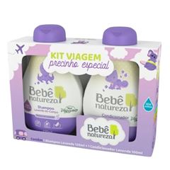 Kit Shampoo + Condicionador Bebê Natureza Lavanda 120/100Ml