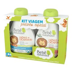 Kit Shampoo + Condicionador Bebê Natureza Cachos 120/100Ml