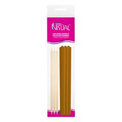 Kit Novo Visual 3 Lixas Pop+3 Palitos de Madeira
