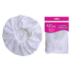 Touca Novo Visual Cetim Anti-Frizz One Size Branca