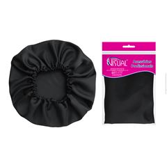 Touca Novo Visual Cetim Anti-Frizz One Size Preta