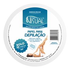 Papel Para Depilação Novo Visual TNT Rolo C/50 Metros