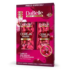 Kit DaBelle Shampoo + Condicionador Cereja Mania 410Ml/175Ml