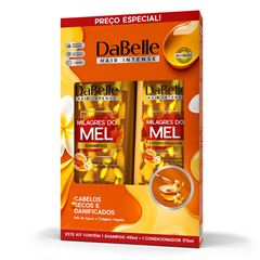 Kit DaBelle Shampoo + Condicionador Milagres Do Mel 410Ml/175Ml