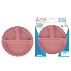 Prato de Silicone Nybc Com 3 Divisorias REF OS-163