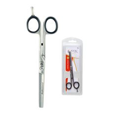 Tesoura Para Cabelo Nybc Fio Desbaste 6” 15,2cm REF TCD-6