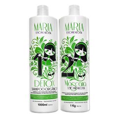 Kit Maria Escandalosa Shampoo+Máscara Orgânico 1L