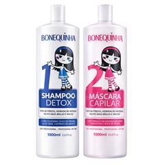 Kit Bonequinha Escandalosa Shampoo+Máscara Tradicional 1L