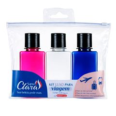Kit Viagem Santa Clara Luxo TR C/3pçs 100ml