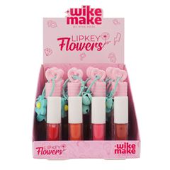 Lip Gloss Wike Make Lipkey C/Chaveiro