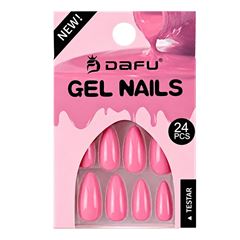 Unha Postica Dafu Gel Nails Amendoada DF-UNPA24-8