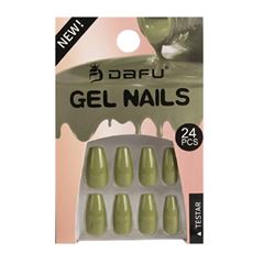 Unha Postica Dafu Gel Nails Amendoada DF-UNPA24-16