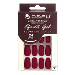 Unha Postica Dafu Efeito Gel Adesivo Duplo DF67-UP017-11-9