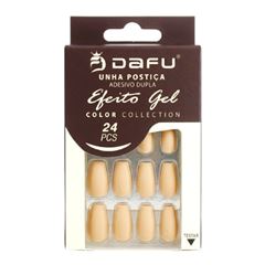 Unha Postica Dafu Efeito Gel Adesivo Duplo  DF67-UP017-11-2