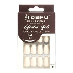 Unha Postica Dafu Efeito Gel Adesivo Duplo  DF67-UP017-11-1