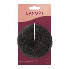 Donut para Cabelo Lanossi Escuro