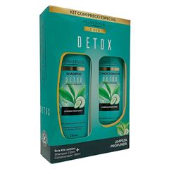 Kit Shampoo 230ml + Condicionador 190ml Kerabrasil Detox