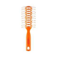 Escova De Cabelo Lanossi Essencial Cerda F Laranja