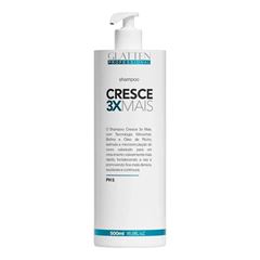 Shampoo Glatten Cresce 3X Mais 500ml