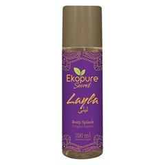 Body Splash Ekopure Arabe Layla 200ml