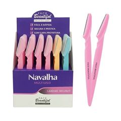 Navalhas para Sobrancelhas Face Beautiful