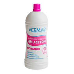 Removedor de Esmalte Acemar S/Acetona Morango 450ml