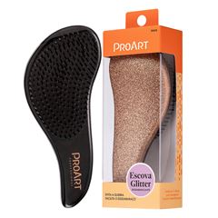 Escova Proart Glitter Dourada