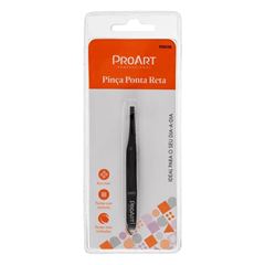 Pinça ProArt Ponta Reta Preta