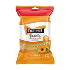 Cera Deo Vegetal Em Pérolas Calendula Depimiel 1KG
