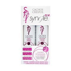 Kit Shampoo 300ml + Condicionador 300ml Syngle Crespos Pop