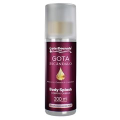 Body Splash Gota Dourada Gota Escandalo 200ml