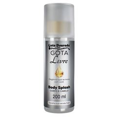 Body Splash Gota Dourada Gota Livre 200ml