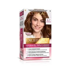 Coloração Imedia Excellence Creme L Oréal Chocolate Puro 6.7