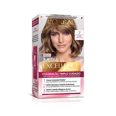 Coloração Imedia Excellence Creme L Oréal Louro Natural 7