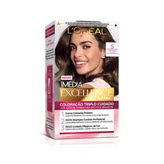 Coloração Imedia Excellence Creme L Oréal Castanho Claro 5